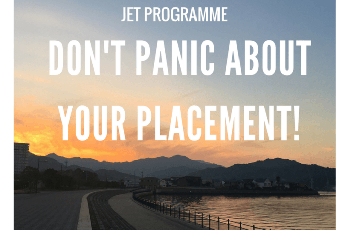 JET Programme Placement