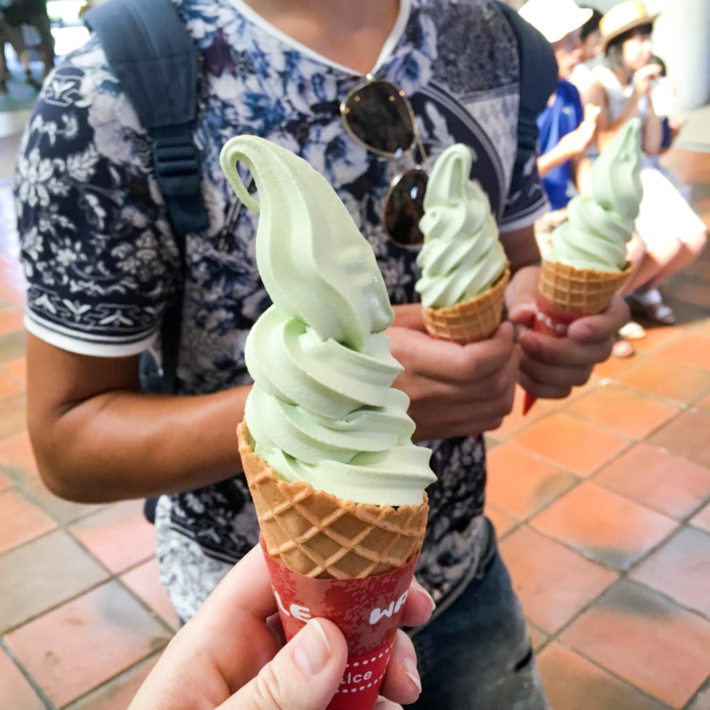 Shodoshima Olive Ice Cream