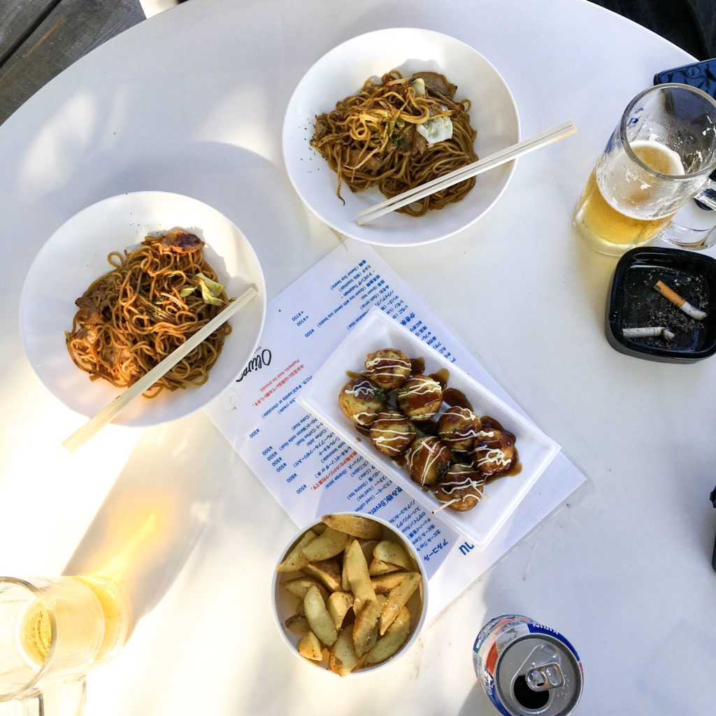 Shodoshima Beach Food